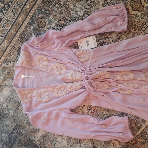Free People Lilac Midi Dress - Picture 2 of 3